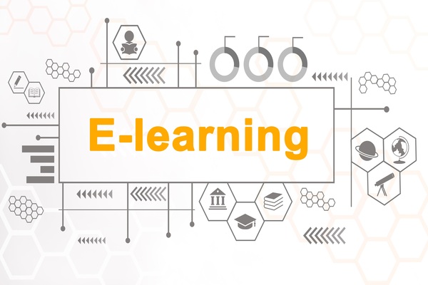E-learningのイメージ図